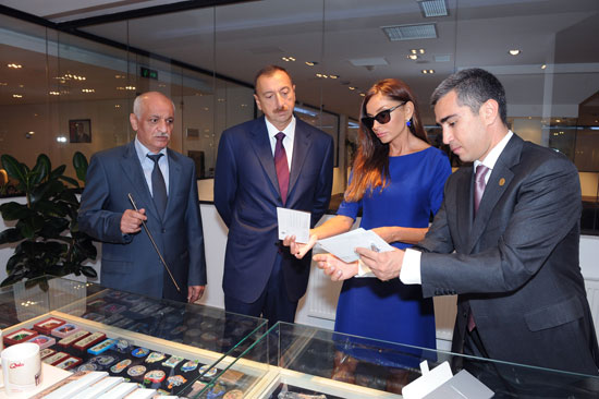 Azerbaijani president and his spouse visit Gala State History-Ethnography Preserve (PHOTO)
